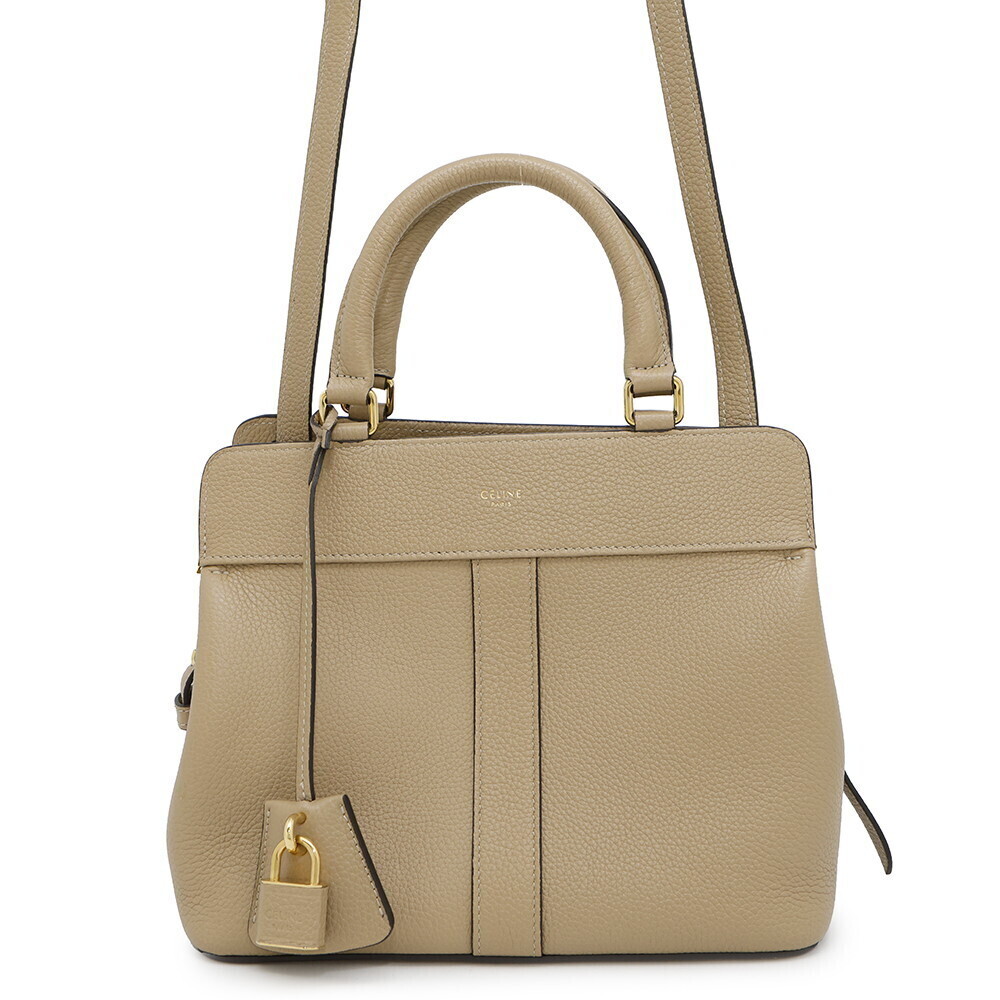 Celine Cabas de Leather Handbag